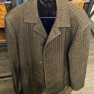 Battaglia fine Italian mens pea coat